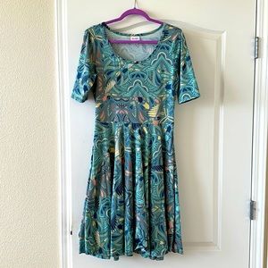 Excellent like new! Lularoe Nicole dress!